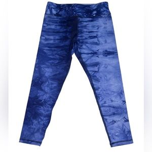 Zyia Active girl’s blue tie dye leggings in 12-14